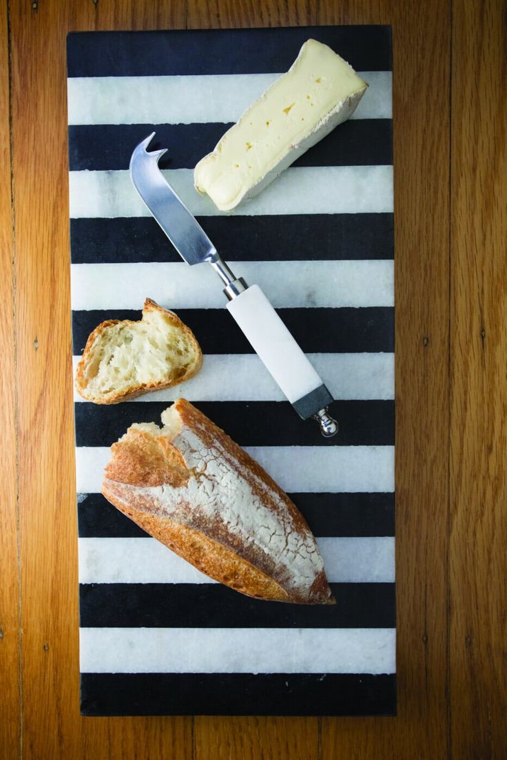 Striped Marble Cheese Board