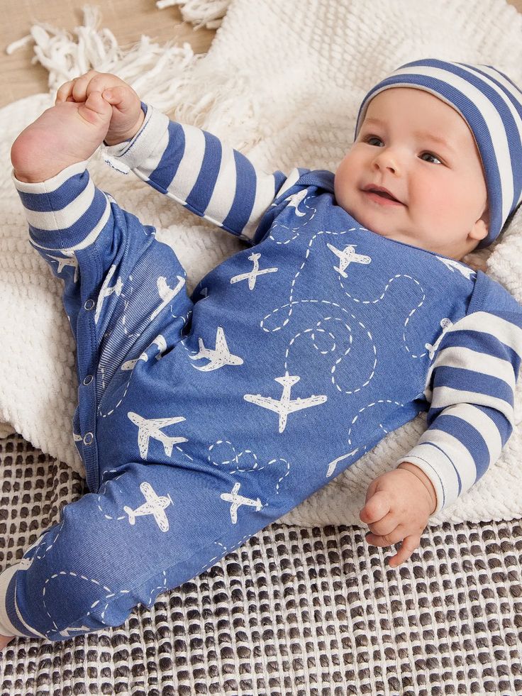 Onesie with Airplanes