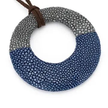 Shagreen Pendant